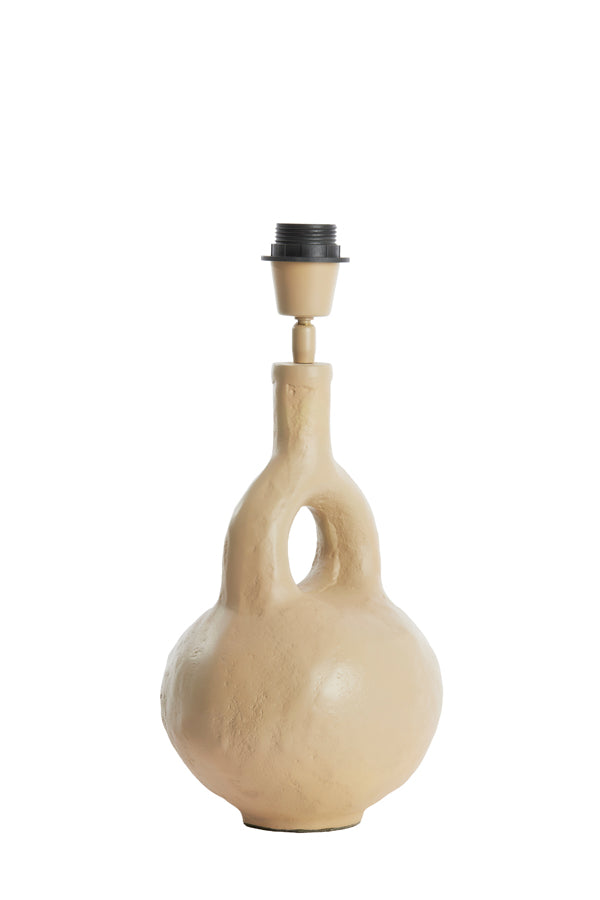 Lamp base 19x17x30 cm IMOLA sand