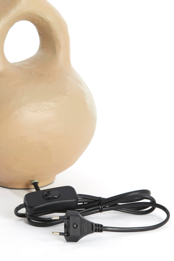 Lamp base 19x17x30 cm IMOLA sand