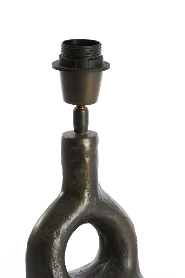 Lamp base 25x22x37 cm IMOLA anthracite