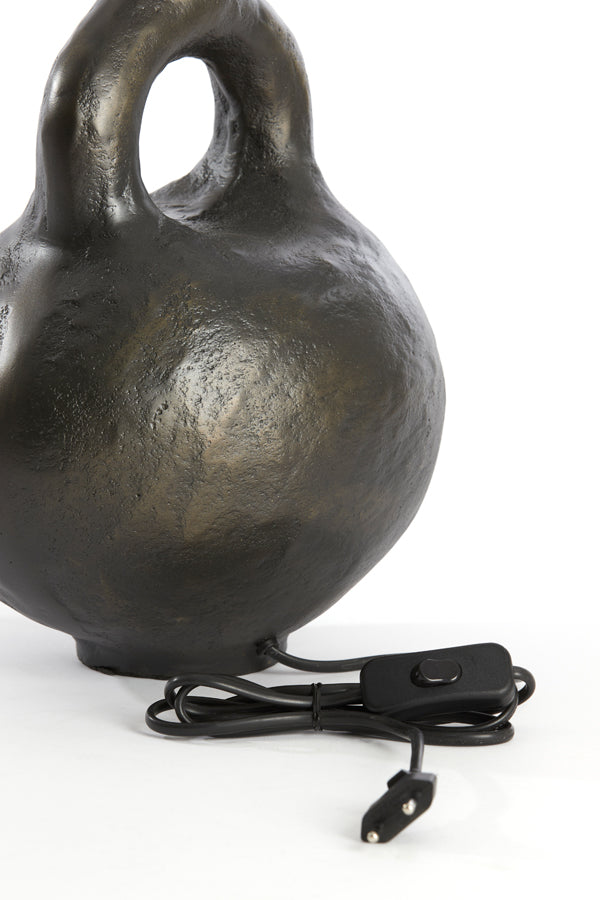 Lamp base 25x22x37 cm IMOLA anthracite