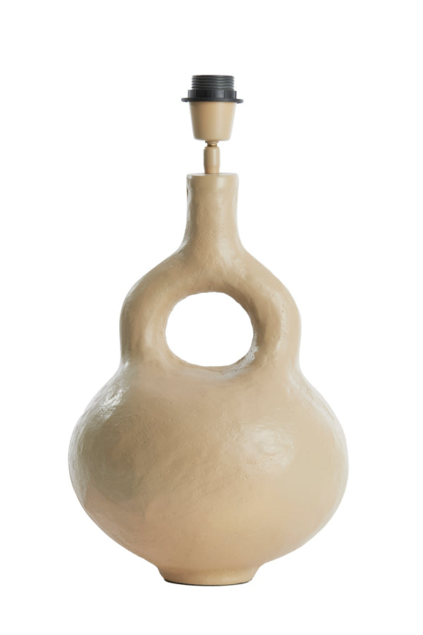 Lamp base 25x22x37 cm IMOLA sand