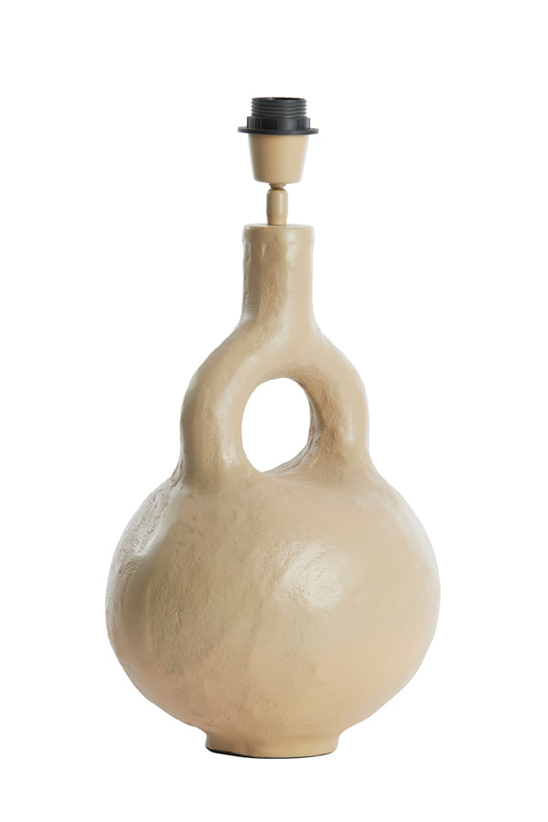 Lamp base 25x22x37 cm IMOLA sand