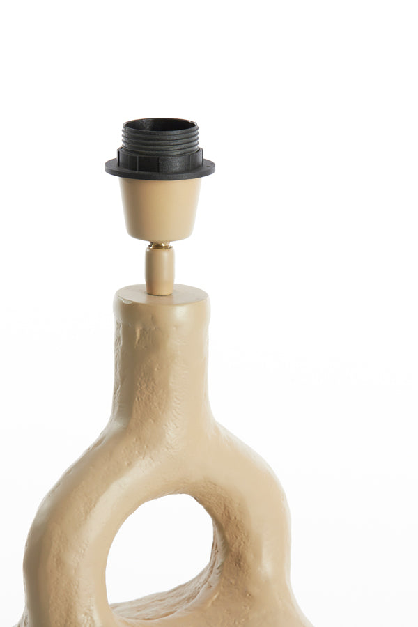 Lamp base 25x22x37 cm IMOLA sand