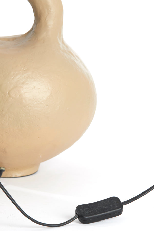 Lamp base 25x22x37 cm IMOLA sand