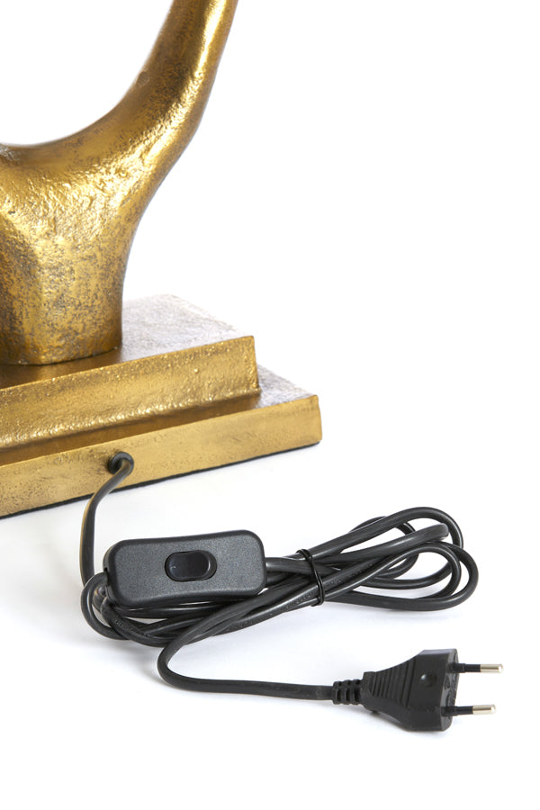 Lamp base 2L 20x11x65 cm GAVI antique bronze