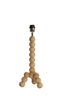 Lamp base 20x20x40 cm VEGLIO wood matt natural