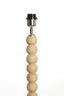 Lamp base 20x20x40 cm VEGLIO wood matt natural