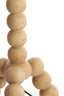 Lamp base 20x20x40 cm VEGLIO wood matt natural