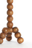 Lamp base 20x20x40 cm VEGLIO wood oil brown