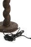 Lamp base 15x45 cm NANNO wood matt grey-brown