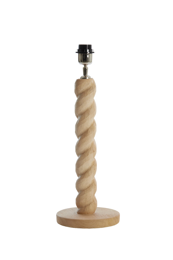 Lamp base 15x45 cm NANNO wood matt natural