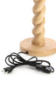 Lamp base 15x45 cm NANNO wood matt natural
