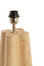Lamp base 15x15x40 cm NAVELLI wood matt natural