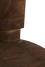 Lamp base 23x25 cm FIERA wood matt dark brown