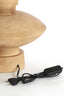 Lamp base 31x31 cm FIERA wood matt natural