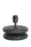 Lamp base 20x9 cm EBOLI wood matt black