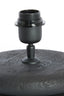 Lamp base 20x9 cm EBOLI wood matt black