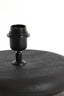 Lamp base 25x9 cm EBOLI wood matt black