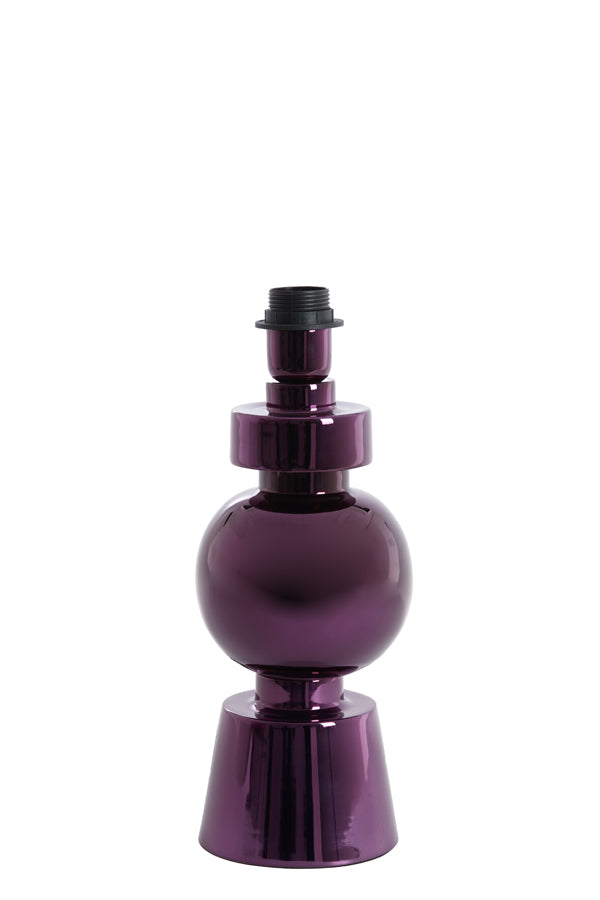 Lamp base 15x32 cm BODIOSA metallic purple
