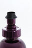 Lamp base 15x32 cm BODIOSA metallic purple