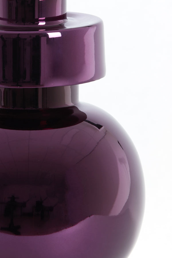 Lamp base 15x32 cm BODIOSA metallic purple