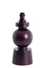 Lamp base 18x47 cm BODIOSA metallic matt purple