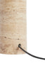 Lamp base 9x28 cm MALAKAI travertine sand