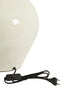 Lamp base 33x51 cm NANA shiny cream