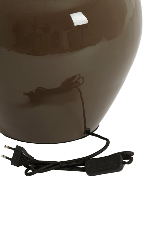 Lamp base 33x51 cm NANA shiny dark brown