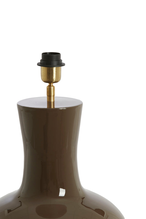 Lamp base 33x51 cm NANA shiny dark brown