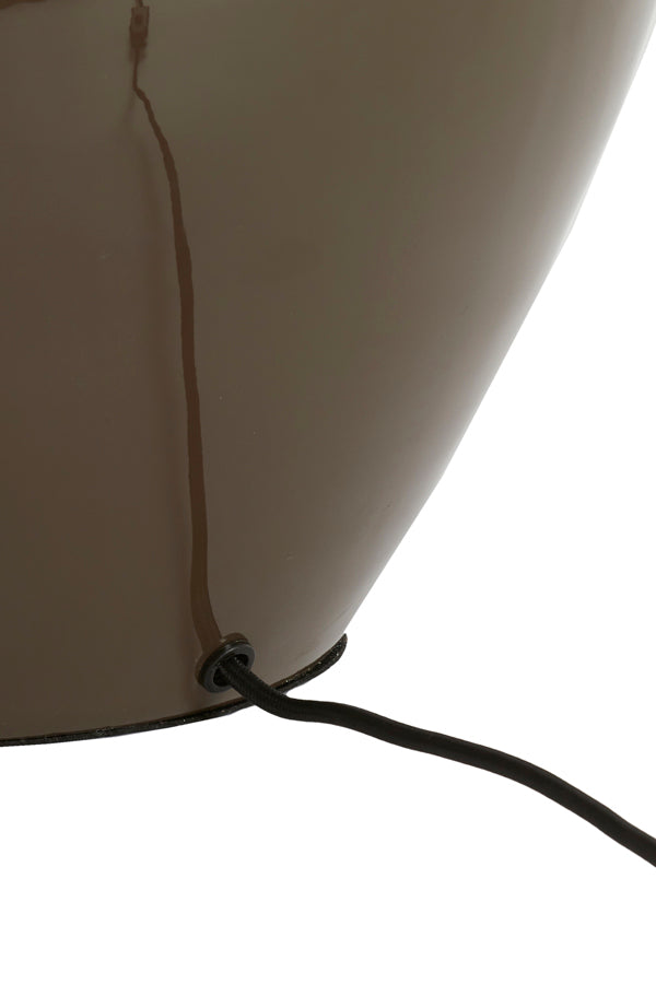 Lamp base 33x51 cm NANA shiny dark brown