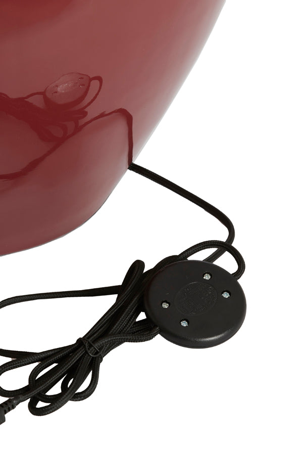 Lamp base 46x69 cm NANA shiny burgundy
