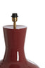 Lamp base 46x69 cm NANA shiny burgundy