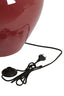 Lamp base 46x69 cm NANA shiny burgundy
