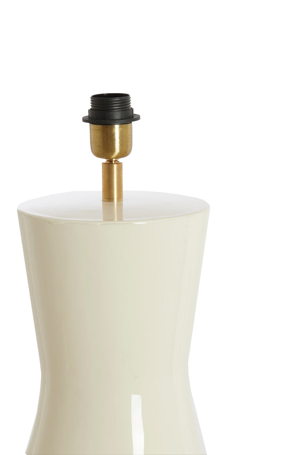 Lamp base 46x69 cm NANA shiny cream