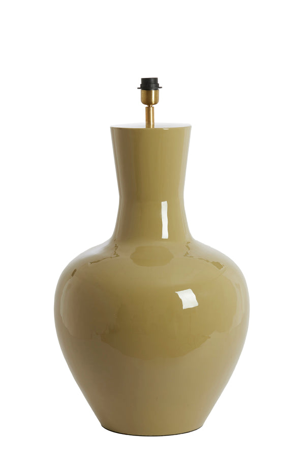 Lamp base 46x69 cm NANA shiny olive green