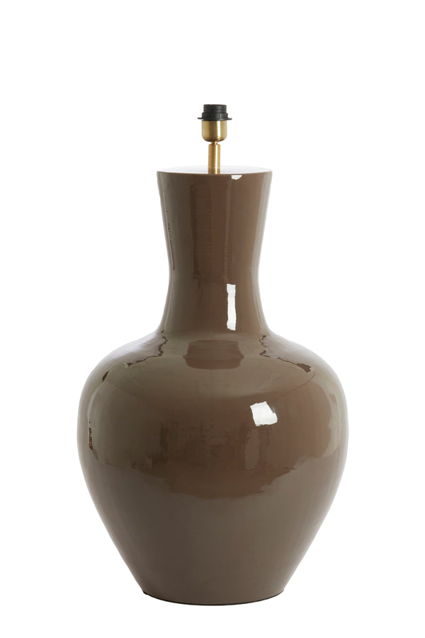 Lamp base 46x69 cm NANA shiny dark brown