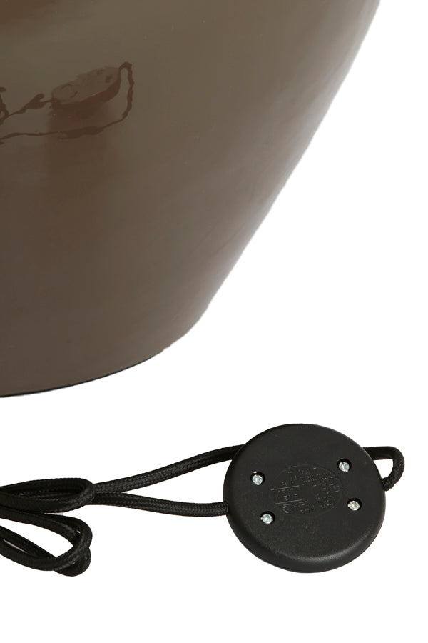 Lamp base 46x69 cm NANA shiny dark brown