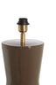 Lamp base 46x69 cm NANA shiny dark brown