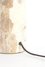Lamp base 9x18 cm MALIKI marble sand