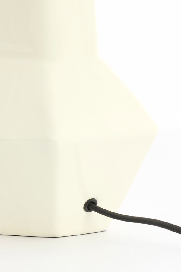 Lamp base 19x30 cm CALIRA cream