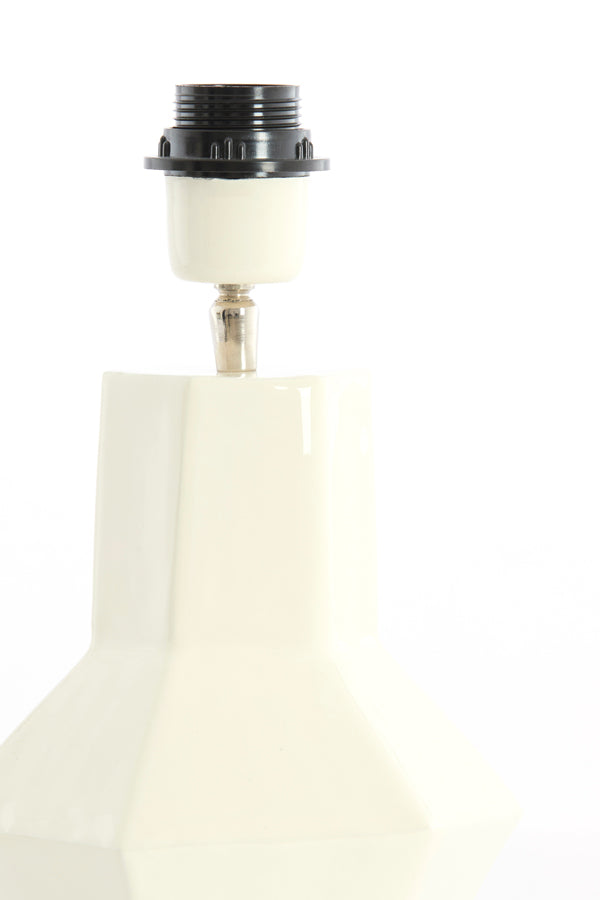 Lamp base 19x30 cm CALIRA cream