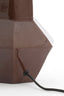 Lamp base 19x30 cm CALIRA dark brown