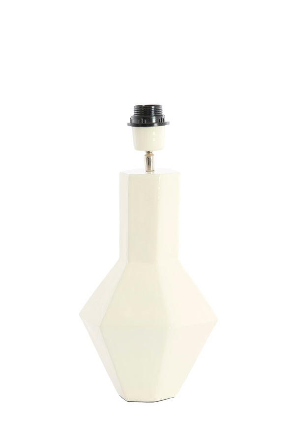 Lamp base 19x40 cm CALIRA cream