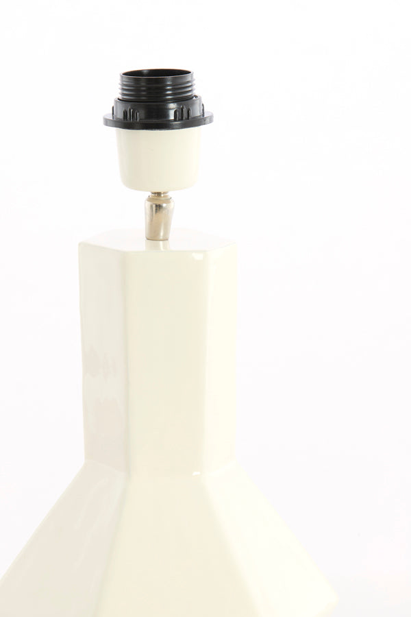 Lamp base 19x40 cm CALIRA cream