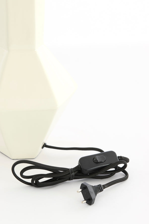 Lamp base 19x40 cm CALIRA cream