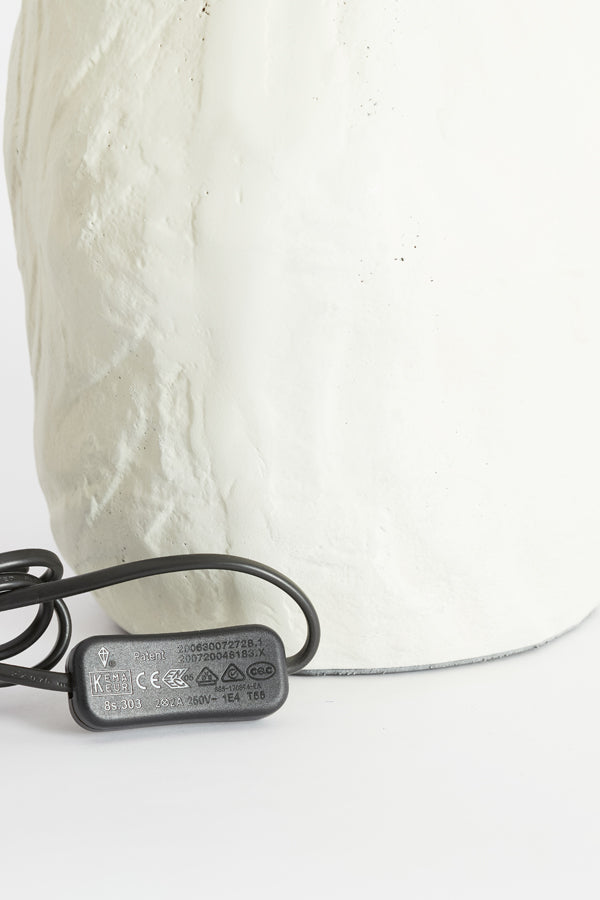 Lamp base 21x19x29 cm MAVELLE cream