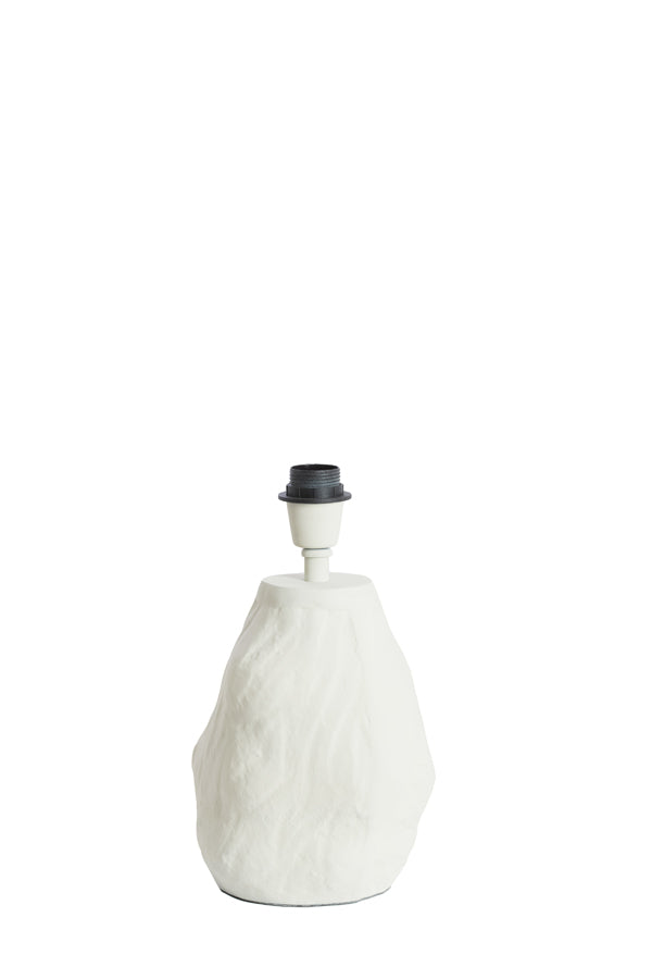 Lamp base 21x19x29 cm MAVELLE cream