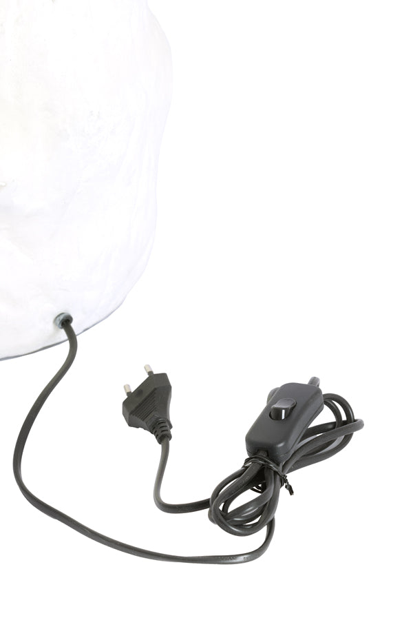 Lamp base 21x19x29 cm MAVELLE cream