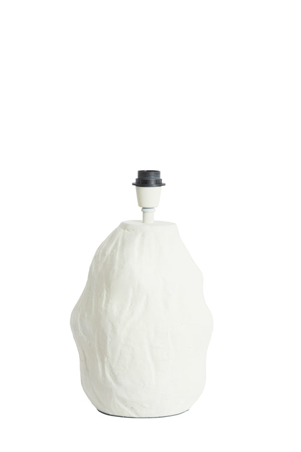 Lamp base 25x20x36 cm MAVELLE cream